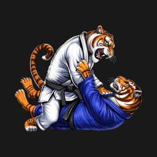 Tiger Jiu-Jitsu Wrestlers T-Shirt