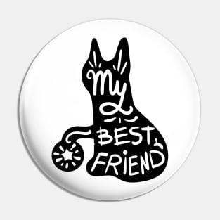 My Best Friend Pin