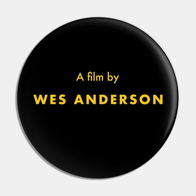 A film by Wes Anderson Pin by ölümprints