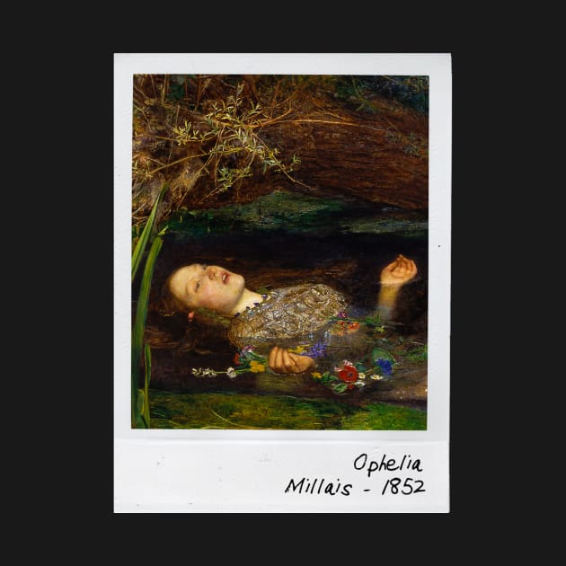 john everett millais' ophelia by pripple