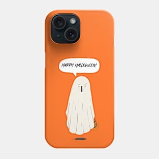 Happy Halloween from Mr. Ghost Phone Case