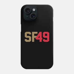 San Francisco 49ers 4 by Buck Tee Originals Phone Case