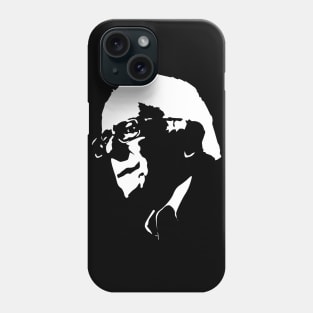 Bernie Sanders Silhouette - Democratic Socialist, Medicare For All, Bernie 2020, Feel The Bern Phone Case