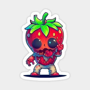 Zombie Stawberry - Hogan Magnet