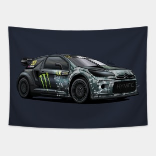 Citroen DS3 WRX - Liam Doran Tapestry