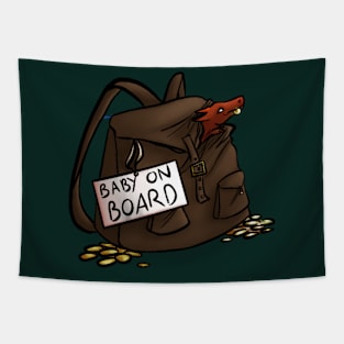 Baby On Board Tapestry