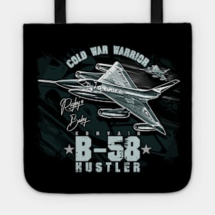 Convair B58 Hustler Fighterjet Vintage Aircraft Tote