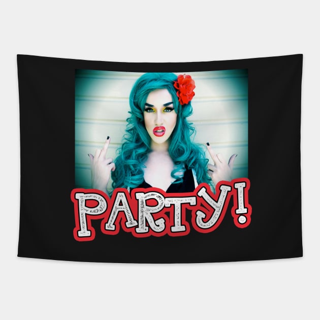 Party! Tapestry by aespinel