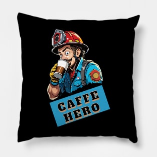 caffe hero Pillow