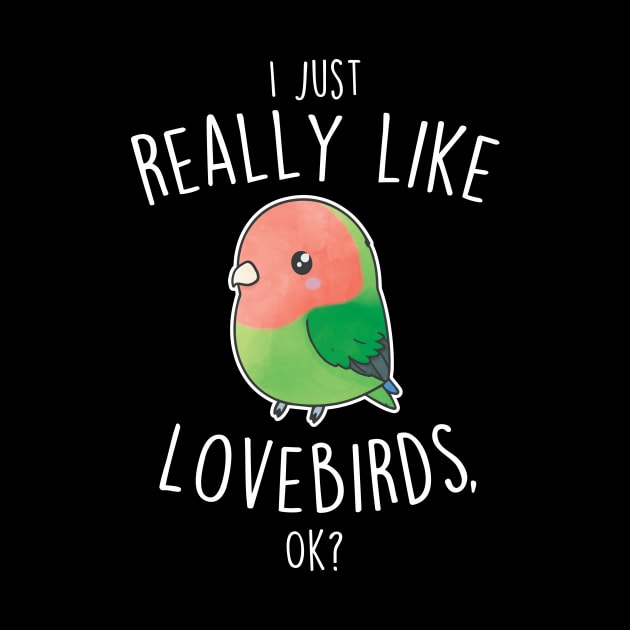 Really Like Peach-Faced Lovebird Parrot by Psitta