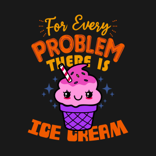Funny Cute Kawaii Ice Cream Lover Summer Meme T-Shirt