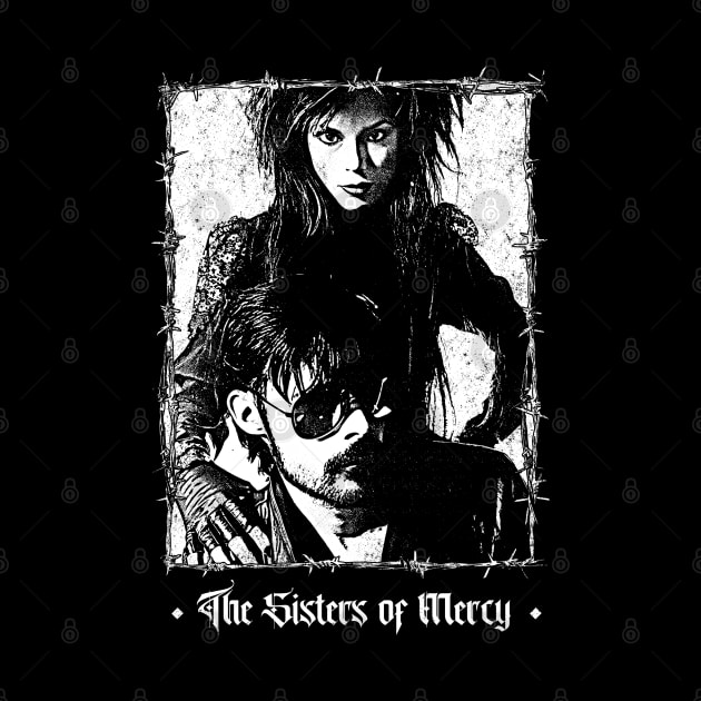 The Sisters Of Mercy /  Gothic Fan Art Design by DankFutura