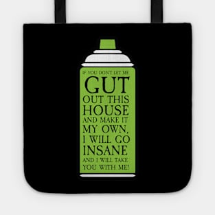 Beetlejuice- Go Insane and Take You with Me Tote