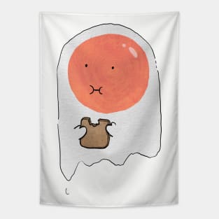 Breakfast Ghost Tapestry