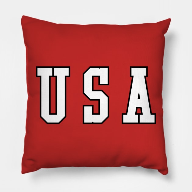 USA Forest Gump Pillow by zurcnami