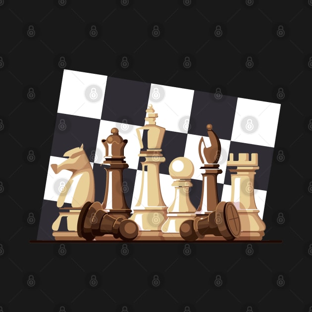 Chess board by Onceer