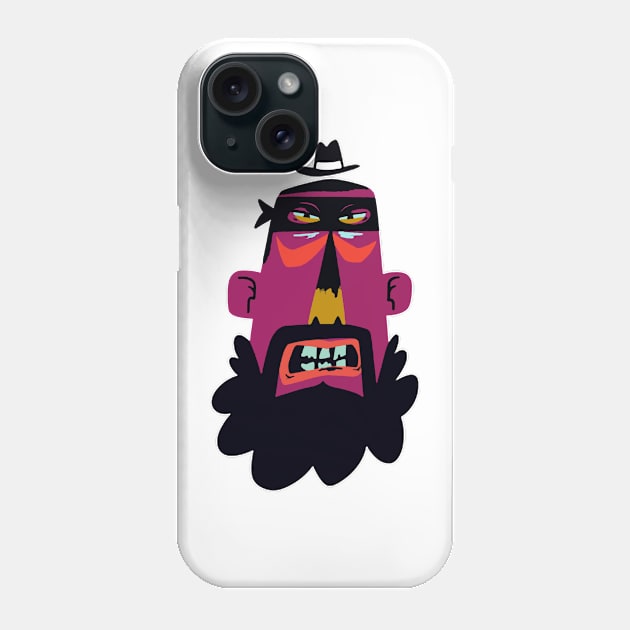 bordos bandit Phone Case by Greennnitrogen