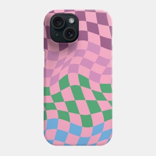 Colorful Checkerboard Pattern 4 Phone Case