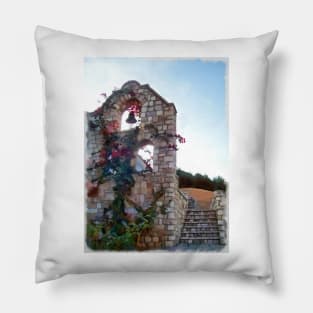 On the Greek Island of Kefalonia Pillow