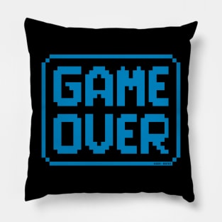 GAME OVER (Blue) Pillow