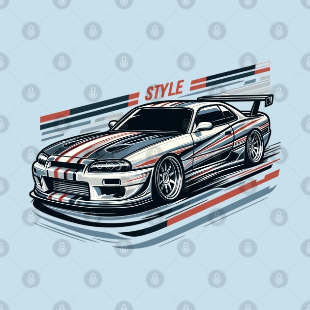 Sport Car Turbo Style by Vehicles-Art