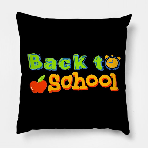 Preppy school supplies Pillow by TheHigh