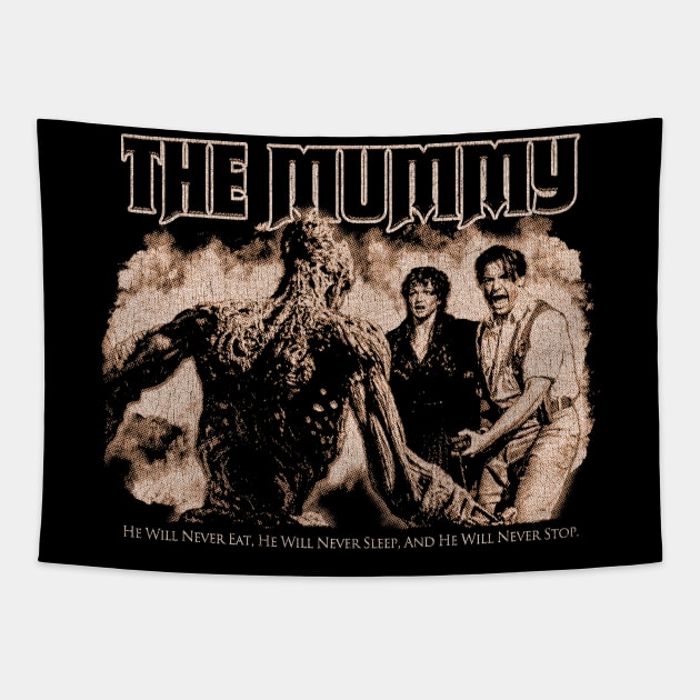 The Mummy Tapestry by nickbaileydesigns