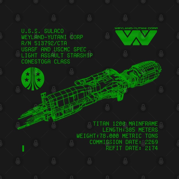 Sulaco Database by PopCultureShirts