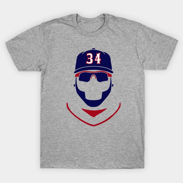 Ortiz34 White Big Papi T-Ball