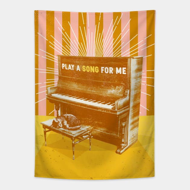 PLAY A SONG FOR ME Tapestry by Showdeer