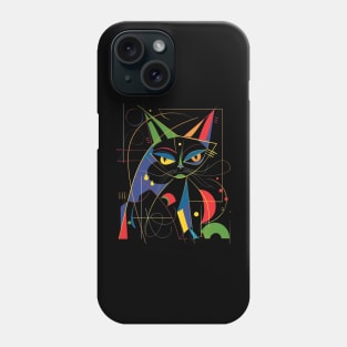 Mid-Century Modern CAT Boxes Phone Case