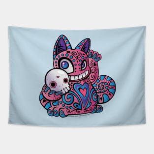 Lucky Sugar Cat Tapestry