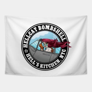 HellCat Bombshell Tapestry