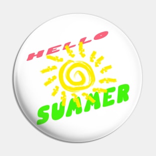 HELLO SUMMER Pin