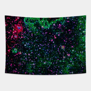 Black Panther Art - Glowing Edges 37 Tapestry