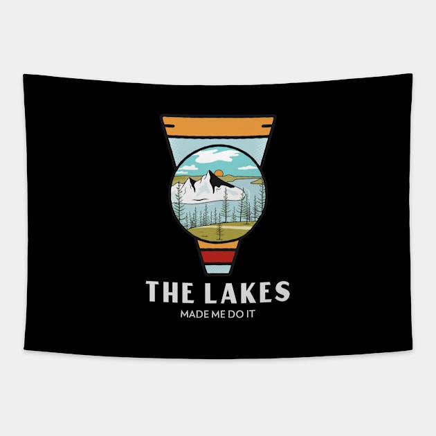 The lakes made me do it Tapestry by Live Together