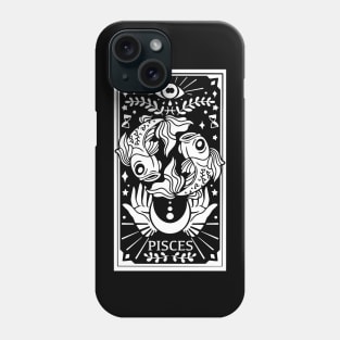 Pisces - Tarot Style Phone Case