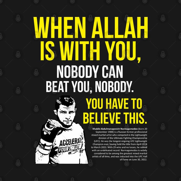 Khabib Best Motivation Quote by ZUNAIRA