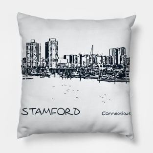 Stamford Connecticut Pillow