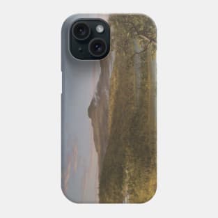 A View of the Two Lakes and Mountain House, Catskill Mountains, Morning by Thomas Cole Phone Case