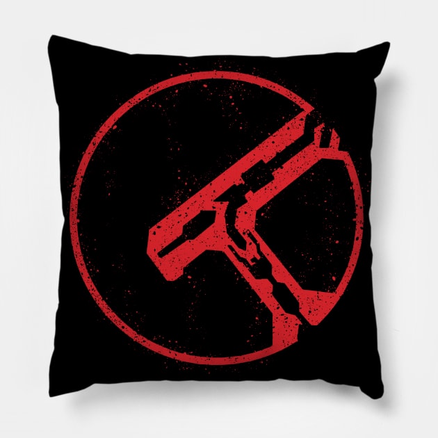 kamen rider den-O icon Pillow by Amartwork