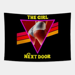 The Girl Next Door Tapestry