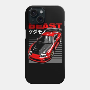 Supra 2JZ Turbo JDM Tuning Car 90s Racecar Phone Case