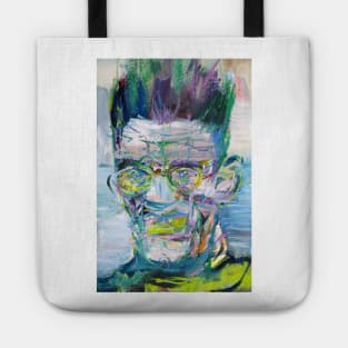 SAMUEL BECKETT oil portrait .1 Tote