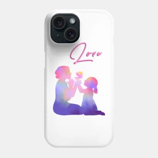 Love Mum & Daughter, Special Gift Phone Case