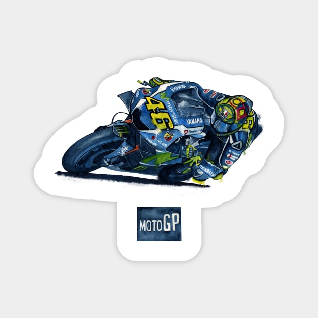 Moto GP Magnet by dareba