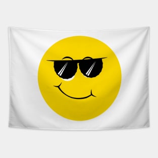 Emoji - Cool face Tapestry