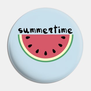 Summer time Pin