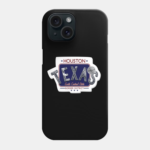 Houston - Texas Phone Case by TambuStore