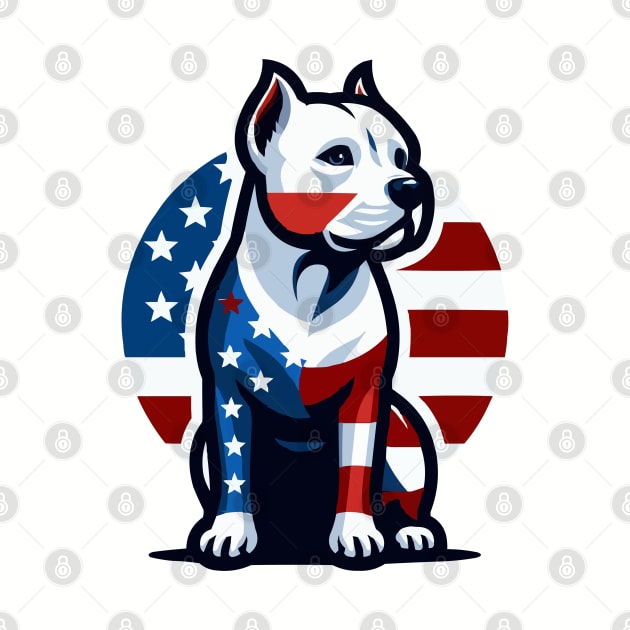 American Staffy Dog by JessArty